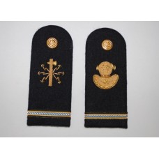 Spalline (paio)  per uniforme di servizio estiva (S.E.B) e ordinaria estiva (O.E.) per Capo di terza classe della Marina Militare Italiana (tutte le categorie)
